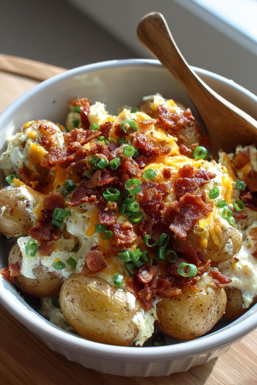 crock pot bacon ranch potatoes - detail 1