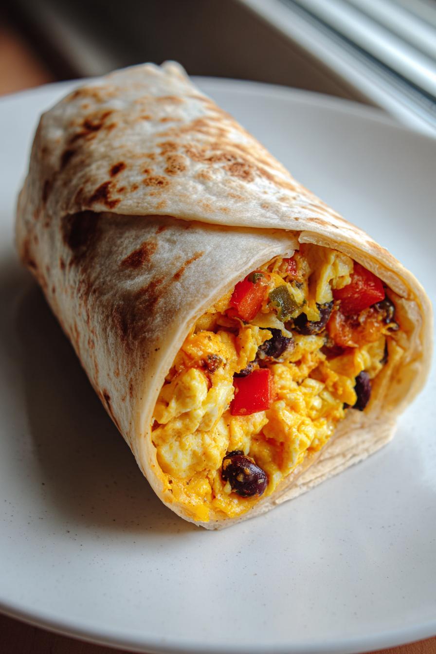breakfast burritos - detail 2